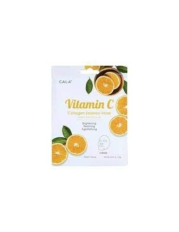 Masque visage à la vitamine C